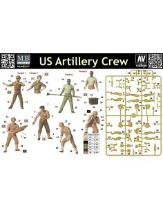 U.S. artillery crew, 1/35 - Master Box Ltd. 3577 2