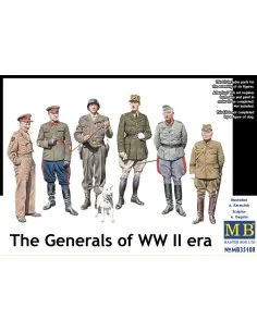 The Generals of WWII, 1/35 - Master Box Ltd. 35108