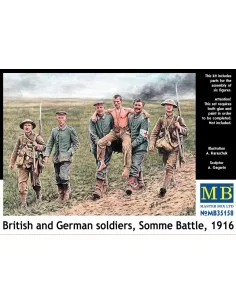 British and German soldiers, Somme Battle, 1/35 - Master Box Ltd. 3...