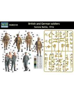 British and German soldiers, Somme Battle, 1/35 - Master Box Ltd. 3... 2