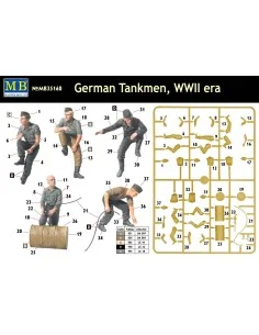 German tankmen, WWII era, 1/35 - Master Box Ltd. 35160 2