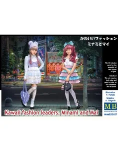 Kawaii fashion leaders.Minami and Mai, 1/35 - Master Box Ltd. 35187