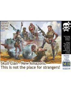 Desert Battle Series. Skull Clan - New Amazons, 1/35 - Master Box L...