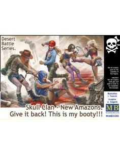 Desert Battle Series. Skull Clan-New Amazons, 1/35 - Master Box Ltd...