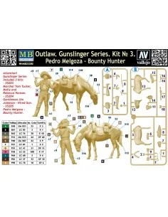 Outlow. Gunslinger series. Kit No.3. Pedro Melgoza - Bounty Hunter,... 2