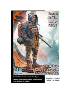 Skull Clan Long-distance raid. Kit 1. An old raider. Vadim, 1/35 - ...