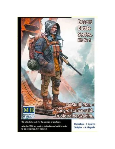 Skull Clan Long-distance raid. Kit 1. An old raider. Vadim, 1/35 - ...