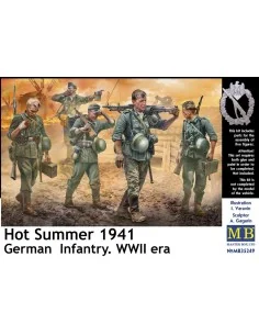 Hot Summer 1941. German Infantry, WWII era, 1/35 - Master Box Ltd. ...
