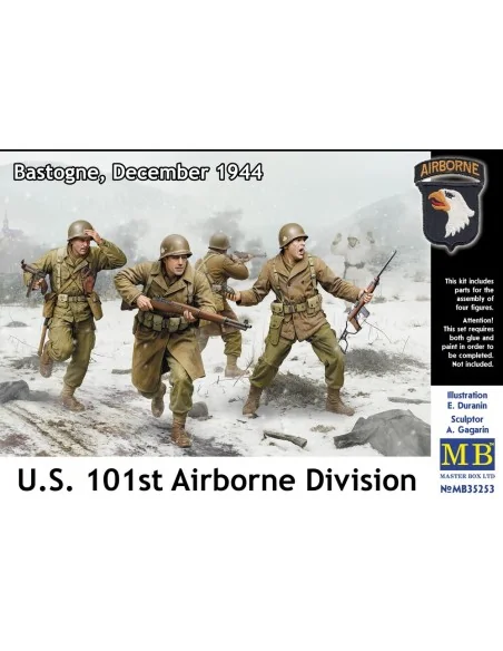 U.S. 101st Airborne Division. Bastogne, December 1944, 1/35 - Maste...