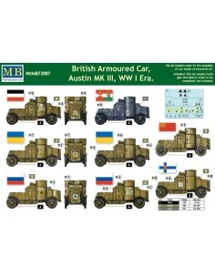 Austin Mk.III British armored car1914-18, 1/72 - Master Box Ltd. 72007 2