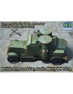 Austin Mk.IV British armored car, 1914-18, 1/72 - Master Box Ltd. 7...