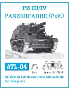 Tracks for Pz III (H-K) / Pz IV (E-J), 1/35 - Friulmodel ATL-004