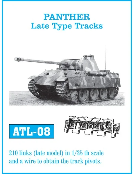 Tracks for Panther / Jagdpanther, 1/35 - Friulmodel ATL-008
