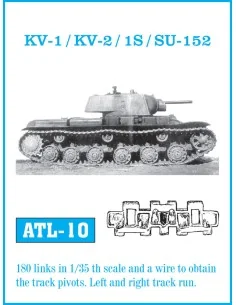Tracks for KV I/II, 1/35 - Friulmodel ATL-010