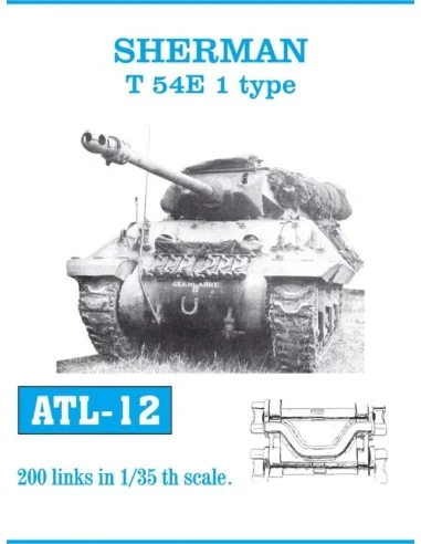 Tracks for M 4 Sherman, 1/35 - Friulmodel ATL-012