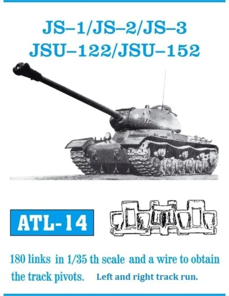 Tracks for JS II, 1/35 - Friulmodel ATL-014