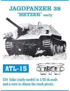 Tracks for Jagdpanzer Hetzer, 1/35 - Friulmodel ATL-015