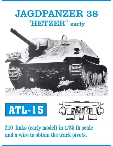 Tracks for Jagdpanzer Hetzer, 1/35 - Friulmodel ATL-015