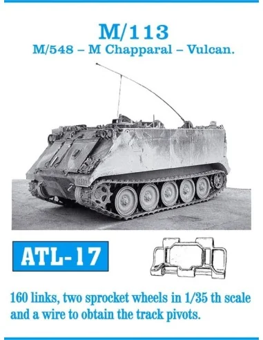 Tracks for M 113 / M 548, 1/35 - Friulmodel ATL-017
