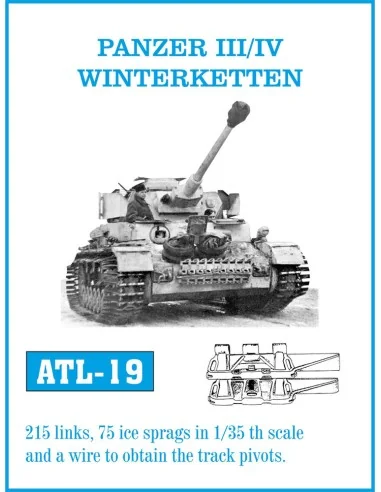 Tracks for Pz III / IV Ostkette mit separaten Greifern mit separate...