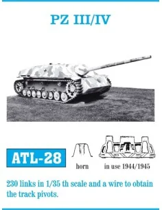 Tracks for Pz.Kmpfw III/IV, 1/35 - Friulmodel ATL-028