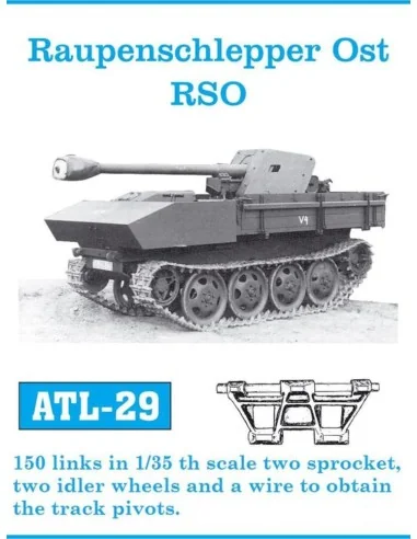 Tracks for RSO, 1/35 - Friulmodel ATL-029