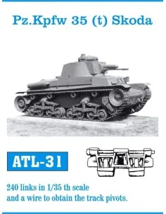 Tracks for Pz.Kpfw 35 (t) Skoda, 1/35 - Friulmodel ATL-031