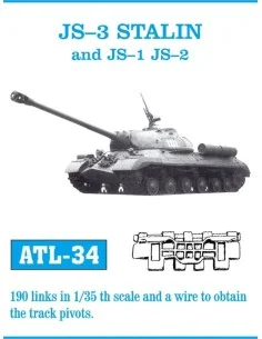 Tracks for JS-III. JS-I. JS-II, 1/35 - Friulmodel ATL-034