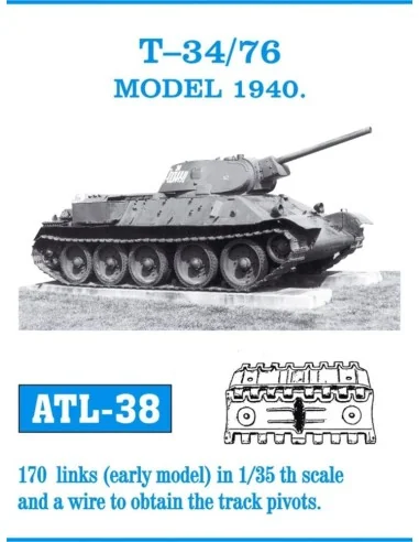 Tracks for T-34/76, 1/35 - Friulmodel ATL-038