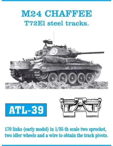 Tracks for M24 CHAFFEE, 1/35 - Friulmodel ATL-039