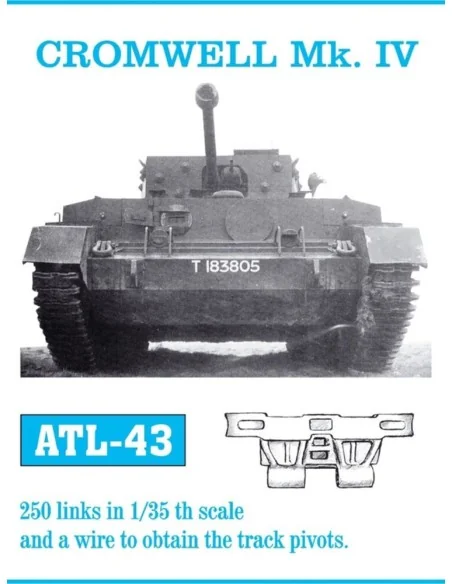 Tracks for Cromwell Mk.IV, 1/35 - Friulmodel ATL-043