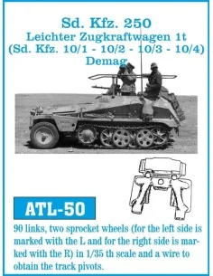 Tracks for Sd.Kfz 250, 1/35 - Friulmodel ATL-050