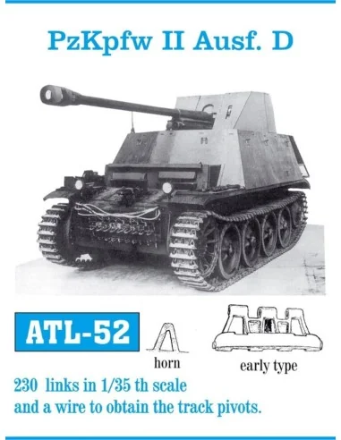 Tracks for PzKpfw. Marder II Ausf.D Flammpz.II early Flammpz.II ear...