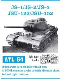 Tracks for JS-I + II + III/ JSU-122/152, 1/35 - Friulmodel ATL-054