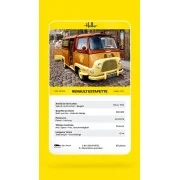 Renault Estafette, 1/24 - Heller 80743 Renault Estafette, 1/24 - Heller 80743