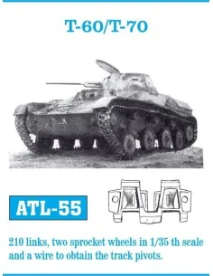 Tracks for T-60/ T-70, 1/35 - Friulmodel ATL-055