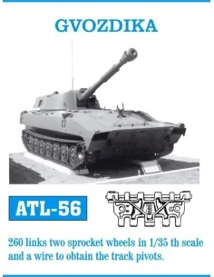 Tracks for Gvozdika, 1/35 - Friulmodel ATL-056