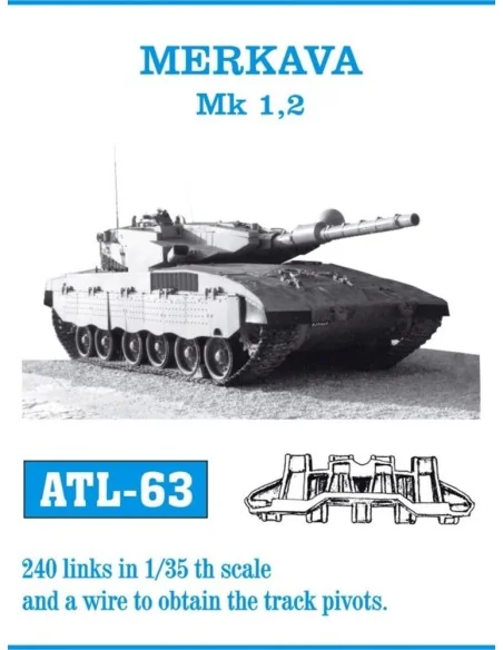Tracks for Merkava Mk 1.2, 1/35 - Friulmodel ATL-063