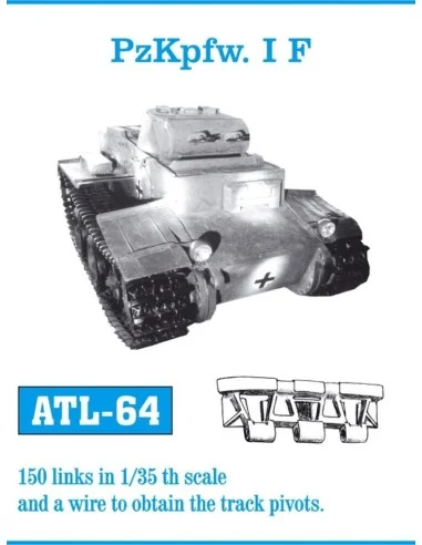 Tracks for PzKpfw. I F, 1/35 - Friulmodel ATL-064