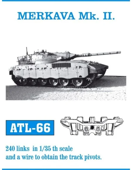 Tracks for Merkava Mk.II, 1/35 - Friulmodel ATL-066