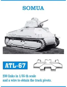 Tracks for Somua, 1/35 - Friulmodel ATL-067
