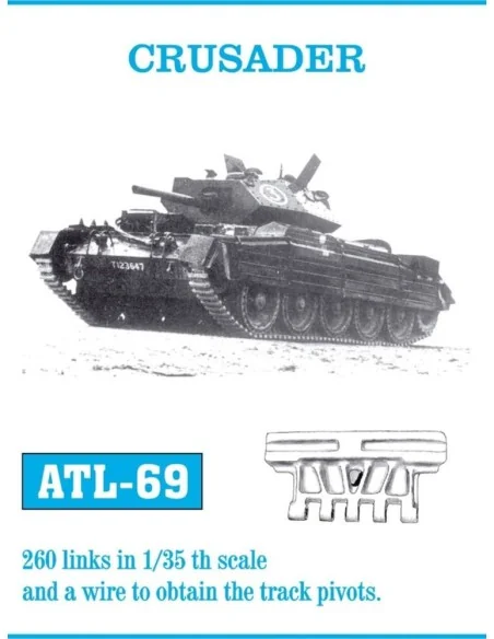 Tracks for Crusader, 1/35 - Friulmodel ATL-069