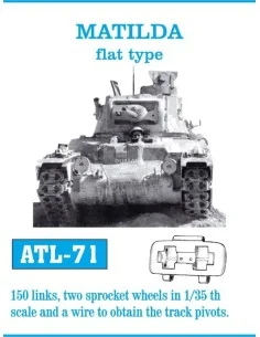 Tracks for Matilda, 1/35 - Friulmodel ATL-071