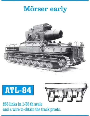 Tracks for Mörser frühe Version, 1/35 - Friulmodel ATL-084