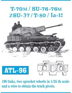 Tracks for SU-76/T30/T40/T60/T70 K, 1/35 - Friulmodel ATL-096