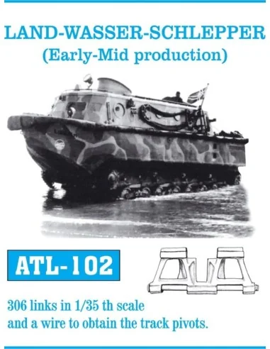 Tracks for LAND-WASSER-SCHLEPPER (Early-Mid product, 1/35 - Friulmo...