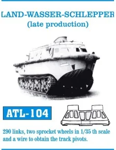 Tracks for Land-Wasser-Schlepper late production, 1/35 - Friulmodel...