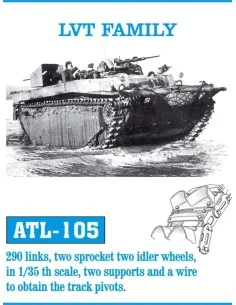 Tracks for LVT Family, 1/35 - Friulmodel ATL-105