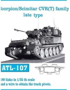 Tracks for Scorpion/Scimitar CVR (T) family late ty, 1/35 - Friulmo...