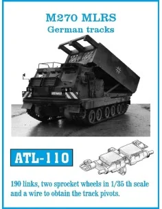 Tracks for M270 MLRS Germans tracks, 1/35 - Friulmodel ATL-110